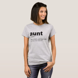 lustige Tante Zitat Tante Definition T-Shirt