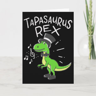 Lustige Tap Dance-Geschenke Für Tap-Tänzer Tanzend Karte