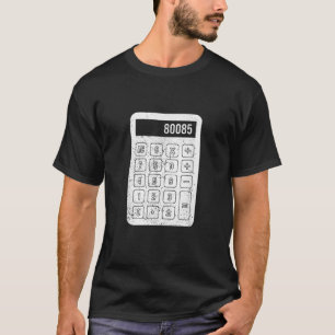 lustige Taschenrechner Text Design Papa Witz Prang T-Shirt