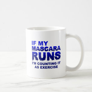 Lustige Tasse Mascera Runs Übung