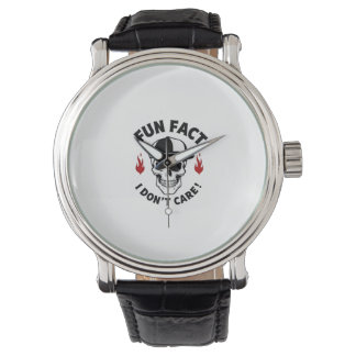 Lustige Tatsache, die mich nicht interessiert, lus Armbanduhr