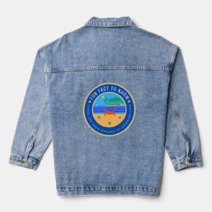 Lustige Tatsache über Krabben Jeansjacke