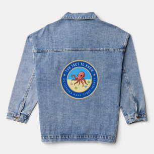 Lustige Tatsache über Oktopusse Jeansjacke