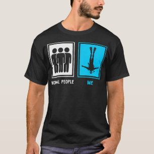 Lustige Tauchkunst für Männer Frauen Taucher T-Shirt