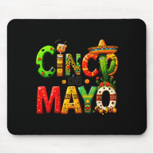 Lustige Tequila-Trink Cinco De Mayo Mexikanische P Mousepad