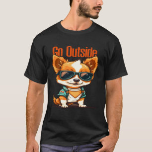 Lustige Tiere Hund Katze Eule Fuchs Cute 1 T-Shirt