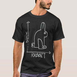 lustige Tiere Kaninchenente auf schwarzem Labrador T-Shirt
