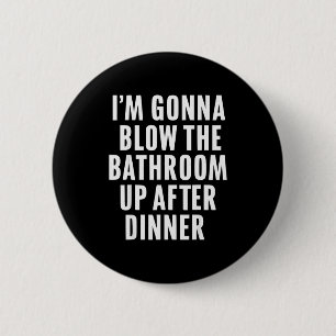 Lustige Toilette Erwachsenen Humor Ungeziemend  Button