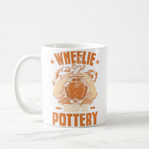 Lustige Töpferei Kaffeetasse