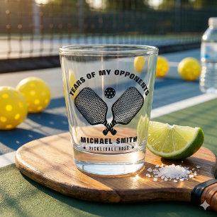 Lustige Tränen meiner Pickleball-Gegner Schnapsglas
