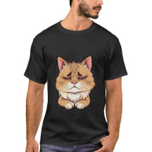 Lustige traurige Ingwerkatze müde Augen ✨🐾🥺