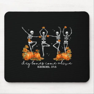 Lustige trockene Knochen werden lebendig Ezechiel Mousepad