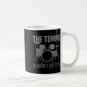 Lustige Trommelkunst für Männer Frauen Drumline Sc Kaffeetasse