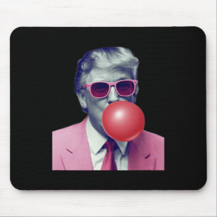 Lustige Trump Bubble Gum Yum Geschenke Mousepad