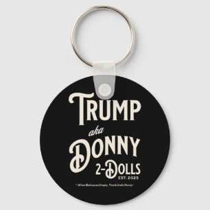 Lustige Trump Donny Zwei Puppen 2 Puppen an Weihna Schlüsselanhänger