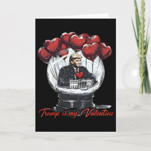 Lustige Trump Ist Mein Valentinstag Hässliche Pull Karte