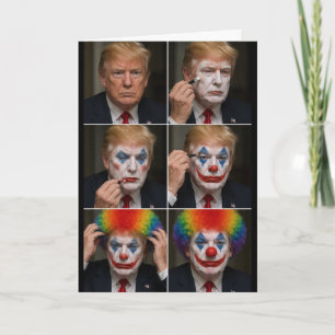 Lustige Trump-Karte Karte