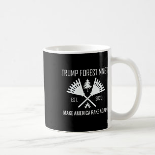 Lustige Trump Waldmanagement-Rechenblätter Faux-Bu Kaffeetasse
