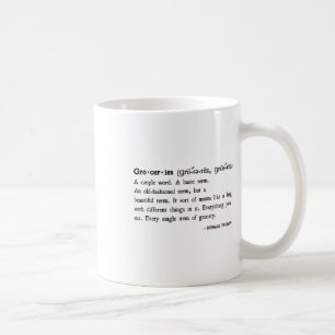 Lustige Trump-Zitate Lebensmittel Definition  Kaffeetasse