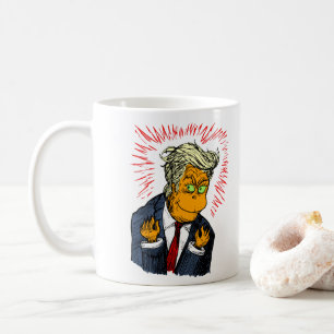 Lustige Trumpf-Weihnachtskaffee-Tasse Tasse