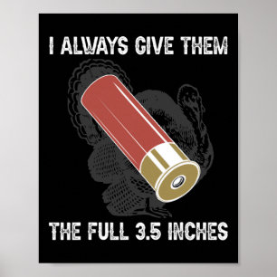 Lustige Truthahn-Legende Jäger Jagdsaison  Poster