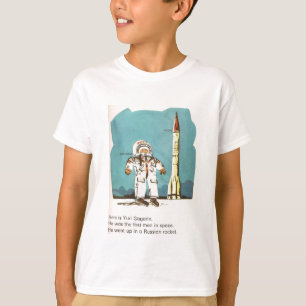 Lustige UdSSR Yuri Gagarin scherzt T - Shirt