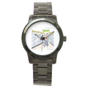 Lustige Uhr Frozen Walrus von Rick London