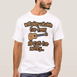 Lustige Ukulele T-Shirt