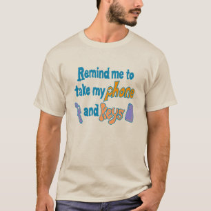 Lustige unaufmerksame ADHD Vergesslichkeit Erinner T-Shirt