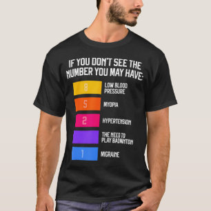 Lustige und humorvolle Badminton-Memes Shuttlecock T-Shirt