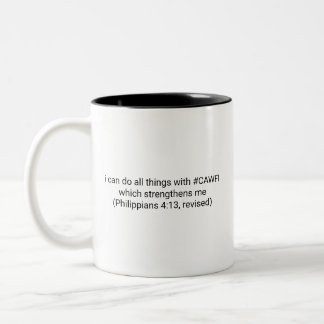 Lustige und inspirierende Kaffeetasse