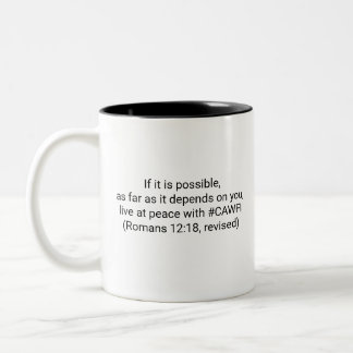 Lustige und inspirierende Kaffeetasse