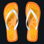 Lustige und niedliche orange Scheibe-Sommer-Frucht Flip Flops<br><div class="desc">Diese hübsche "lustige und niedliche orange Scheibe-Sommer-Frucht,  die einzigartiger Entwurf" Reinfall umdrehen,  ist bestimmt ein niedliches Geschenk für Sie oder Freunde in dieser Sommerperiode. (Sie können Text,  Monogramm oder Namen auf diesen Entwurf hinzufügen,  indem Sie besonders anfertigen es Knopf anklicken) 

 Mehr Entwürfe,  die Sie auch mögen können:</div>