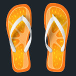 Lustige und niedliche orange Scheibe-Sommer-Frucht Flip Flops<br><div class="desc">Diese hübsche "lustige und niedliche orange Scheibe-Sommer-Frucht, die einzigartiger Entwurf" Reinfall umdrehen, ist bestimmt ein niedliches Geschenk für Sie oder Freunde in dieser Sommerperiode. (Sie können Text, Monogramm oder Namen auf diesen Entwurf hinzufügen, indem Sie besonders anfertigen es Knopf anklicken)
Mehr Entwürfe, die Sie auch mögen können:</div>