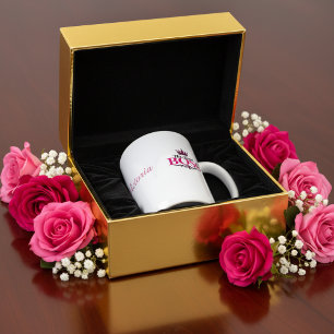Lustige und stärkende Kaffeetasse für Frauen
