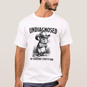 Lustige unerkannte Jedermanns ziemlich sicher West T-Shirt