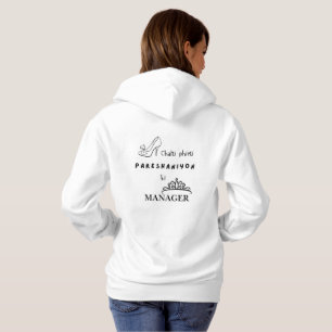 Lustige Urdu-Frau Hoodie