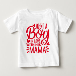 Lustige Valentinstag-Typografie Baby T-shirt