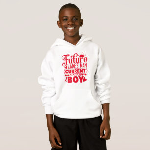 Lustige Valentinstag-Typografie Hoodie