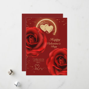 Lustige Valentinstagskarte für Paare Feiertagskarte