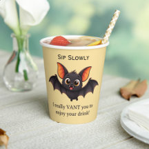 Lustige Vampir-Fledermaus-Halloween-Party