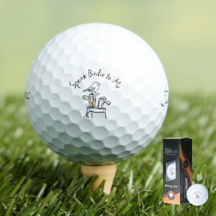 Lustige Vater-Tag-Birdie-Grafik-Typografie  Golfball