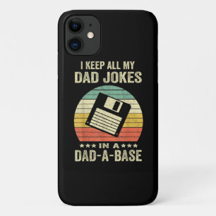 Lustige Väter-Witze für Männer in dad-a-Base Case-Mate iPhone Hülle