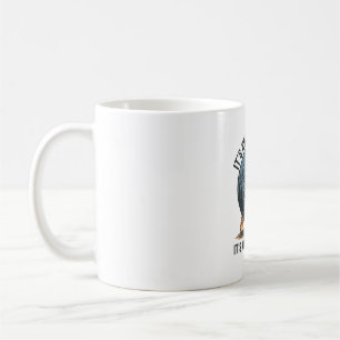 Lustige Vaterfigur Bär Camping Vektor Design_1 Kaffeetasse