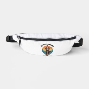 Lustige Vaterfigur Vintage-Dad-Humor-Shirt-Design Bauchtasche