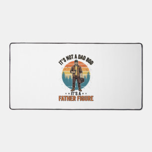 Lustige Vaterfigur Vintage-Dad-Humor-Shirt-Design Schreibtischunterlage