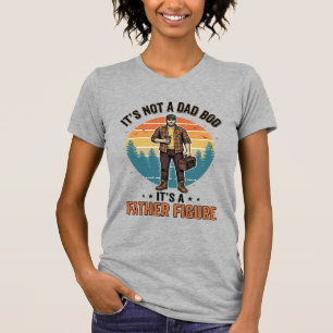 Lustige Vaterfigur Vintage-Dad-Humor-Shirt-Design T-Shirt