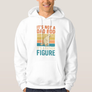 Lustige Vaterfigur Waschbär Vintage-Shirt-Design_1 Hoodie