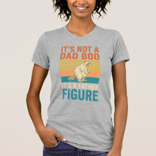 Lustige Vaterfigur Waschbär Vintage-Shirt-Design_1 T-Shirt