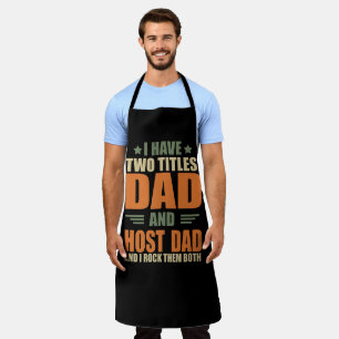 Lustige Vatertagsgeschenke Gastgeber-Vater-Sprüche Schürze